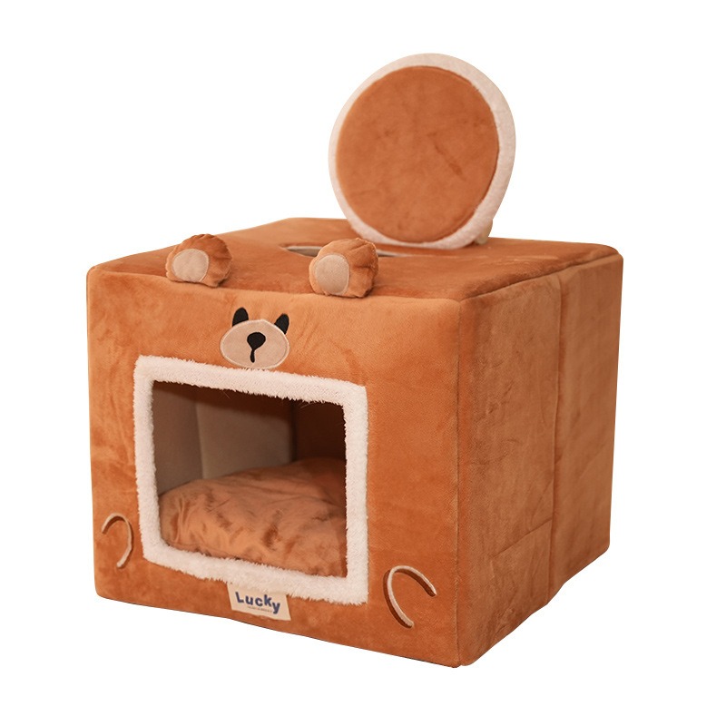 Beds & Mats · Bear-Shaped Pet Bed