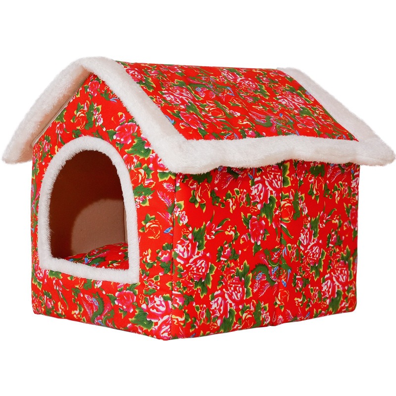 Beds & Mats · Patterned Cat Bed