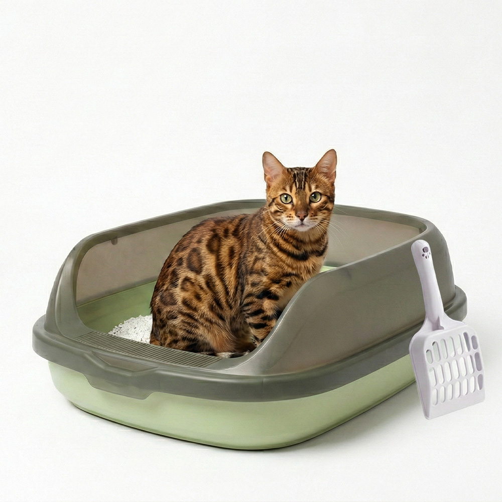 Litter Boxes · Semi-Enclosed Cat Litter Box